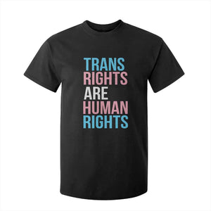 Trans Rights T Shirt For Kid Human Rights Transgender Pride Gender Equality TS10 Black Print Your Wear