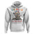 100 Days of School Hoodie 100 Days In The Book Reading TS02 White Printyourwear