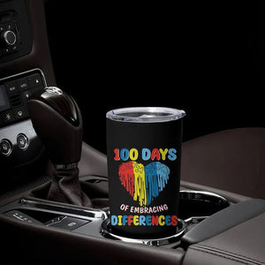 100 Days of School IEP Tumbler Cup Embrace Differences Neurodiversity Autism Acceptance ADHD Awareness TB02 Printyourwear