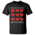 100 Days of School T Shirt Still Loving It Cute Hearts TS02 Black Printyourwear