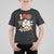 100th Day Of School Cool Baseball Player T Shirt For Kid TS09 Black Printyourwear