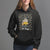 100th Day Of School Hoodie I Can't Beelieve It is 100 Days Smarter Funny Bee TS09 Black Printyourwear