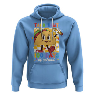 100th Day Of School Hoodie Taco Bout 100 Days Mexico Food TS09 Carolina Blue Printyourwear