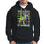 100th Day Of School Smarter Cool Dinosaur Boy Hoodie TS09 Black Printyourwear