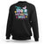 100th Day Of School Sweatshirt 100 Mermazing Days Mermaid TS09 Black Printyourwear