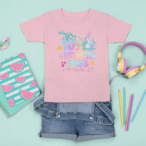 100th Day Of School T Shirt For Kid 100 Mermazing Days Mermaid TS09 Light Pink Printyourwear