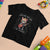 100th Day Of School T Shirt For Kid I Rocked 100 Days Funny Cat Play Guitar Rock Lover TS09 Black Printyourwear