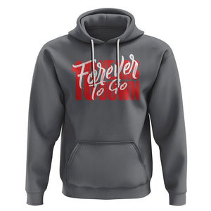 10th Wedding Anniversary Hoodie 10 Years Down Forever To Go Marriage Couple TS09 Charcoal Printyourwear