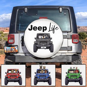 Personalized JP Life Tire Cover, Gift For JP Lovers CTM Custom - Printyourwear