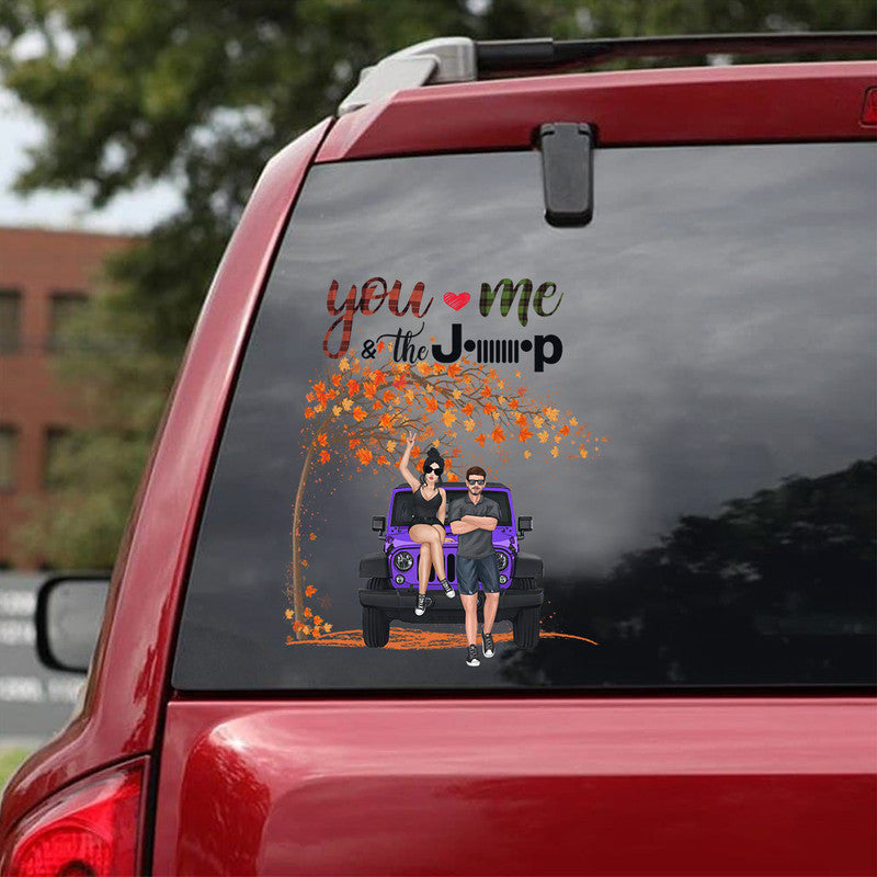 Personalized JP Decal You Me and The JP Fall Vibes NO.2 CTM package 13x13cm Custom - Printyourwear