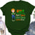 Personalized St Patricks Day Irish Girl Chibi T Shirt Irish Girls Are Made Of Jameson On Ice CTM Youth Custom - Printyourwear