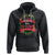 20th Wedding Anniversary Hoodie Marriaged For 20 Years Nothing Scares Me TS09 Black Printyourwear