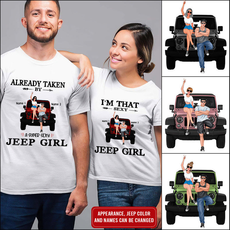 Custom Jeep Tee Shirts Already Taken By A Supper Sexy Jeep Boy Or Girl CTM Youth Custom - Printyourwear