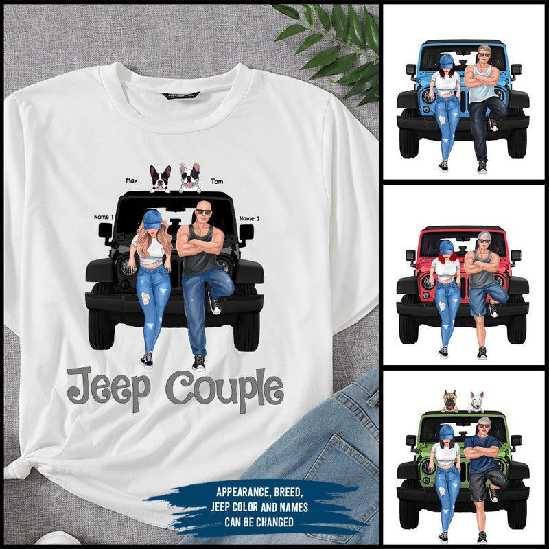 jeep couple shirts