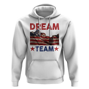 4th Of July Hoodie Dream Team Presidents Mount Rushmore TS09 White Print Your Wear