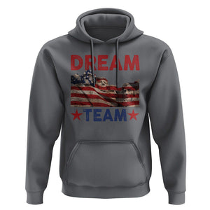 4th Of July Hoodie Dream Team Presidents Mount Rushmore TS09 Charcoal Print Your Wear