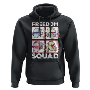 4th Of July Hoodie US Freedom Squad Washington Jefferson Hamilton Franklin TS09 Black Print Your Wear