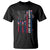 4th of July T Shirt American Flag Firework USA Party Independence Day TS02 Black Print Your Wear