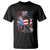 4th Of July T Shirt Bigfoot Fireworks Sasquatch American Flag TS09 Black Print Your Wear