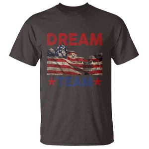 4th Of July T Shirt Dream Team Presidents Mount Rushmore TS09 Dark Chocolate Print Your Wear