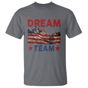 4th Of July T Shirt Dream Team Presidents Mount Rushmore TS09 Charcoal Print Your Wear