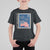 4th Of July T Shirt For Kid Happy Independence Day Stamp USA Flag TS11 Black Print Your Wear