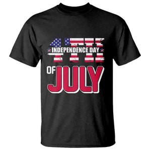 4th of July T Shirt Patriotic Independence Day American Flag TS02 Black Print Your Wear