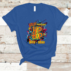 50 Years Old Fifty 50th Anniversary Of Hip Hop T Shirt TS02 Royal Blue Printyourwear