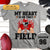 Personalized My Heart Is On That Field American Football T Shirt CTM Youth Custom - Printyourwear