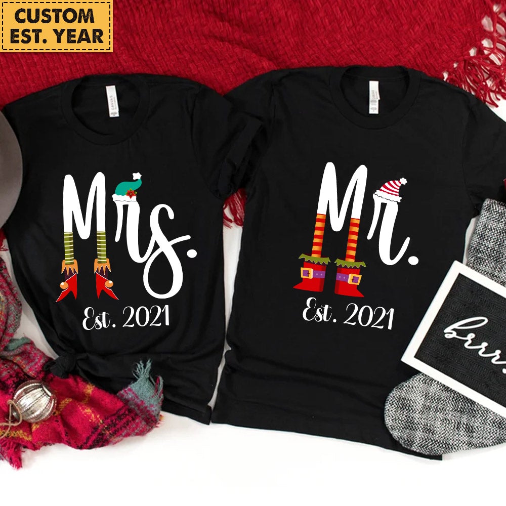 Custom Jeep Shirt Mrs Last Name Elf Shirt Soon To Be Wife Future Mrs Name CTM Youth Custom - Printyourwear