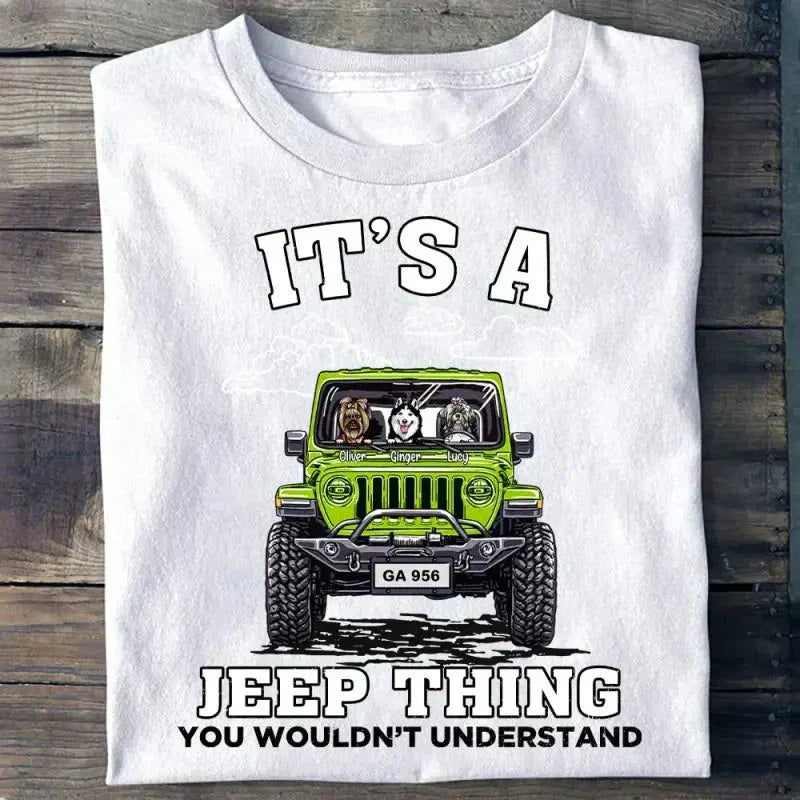 Personalized Dogs and JP T Shirt Its A JP Thing You Wouldnt Understand CTM Youth Custom - Printyourwear