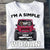 Custom Jeep Shirts Im A Simple Womans CTM Youth Custom - Printyourwear