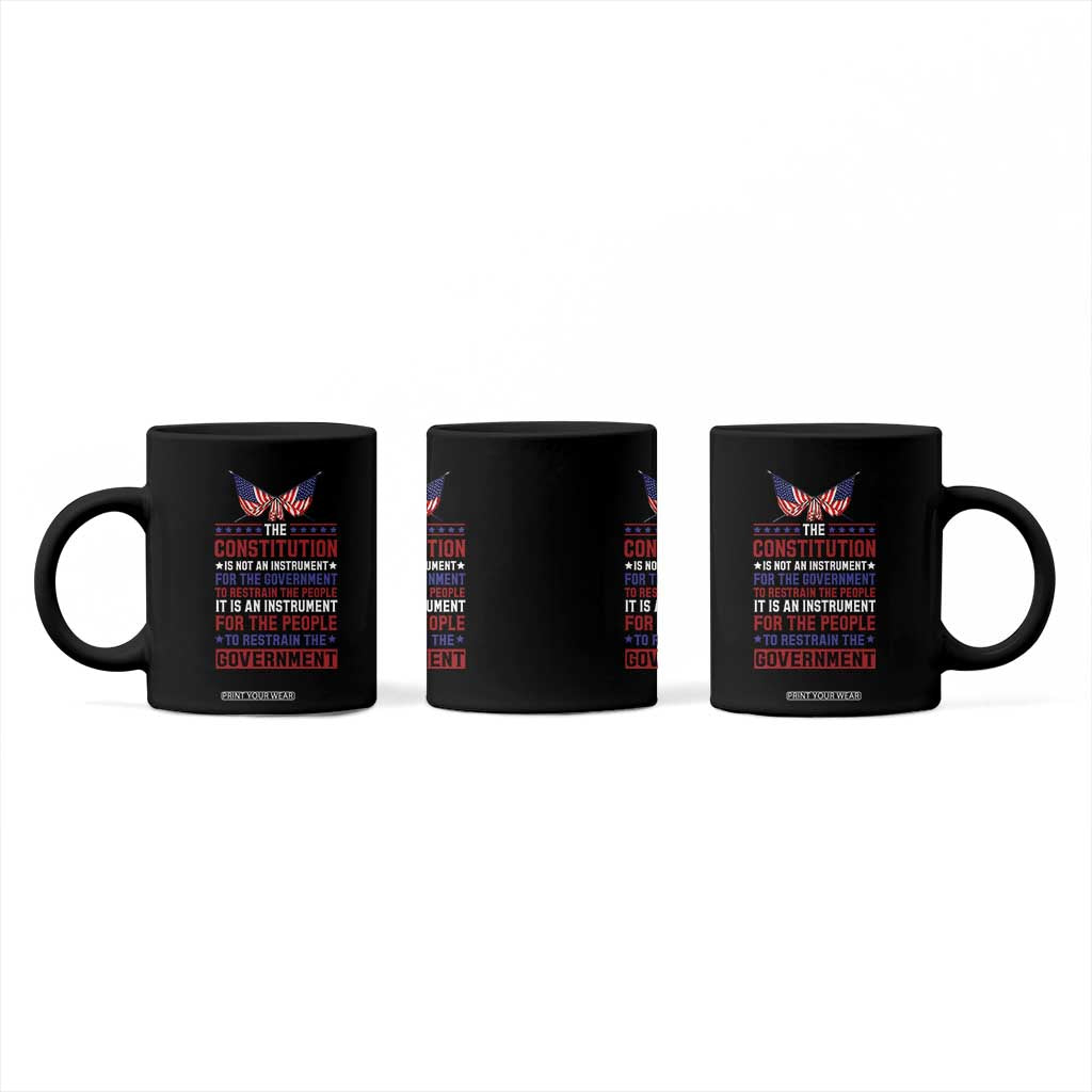 American Patriotism Coffee Mug The Constitution Is An Instrument TS09 Print Your Wear