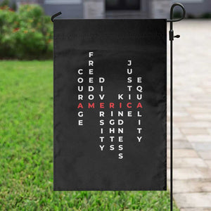 Equal Rights Garden Flag Courage Freedom Diversity Rights Kindness Justice Equality TS10 Print Your Wear