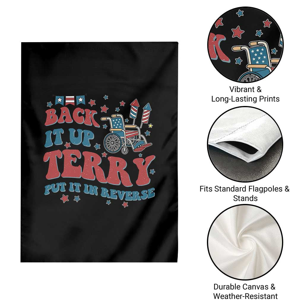 Funny 4th of July Back It Up Terry Put It In Reverse Garden Flag TS10 Print Your Wear
