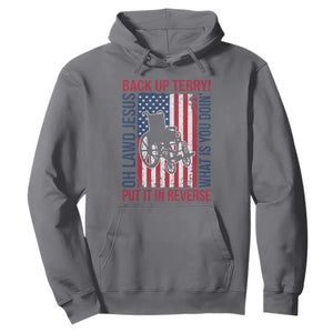 Funny Back Up Terry Put It In Reverse Hoodie Oh Lawd Jesus What Is You Doin TS11 Charcoal Print Your Wear