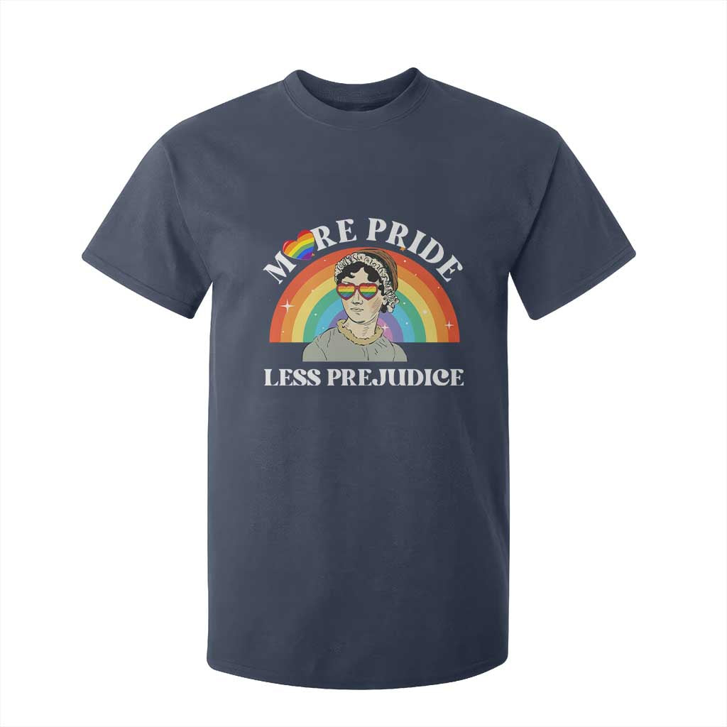 Gay Pride T Shirt For Kid More Pride Less Prejudice LGBT Pride Month TS02 Navy Print Your Wear
