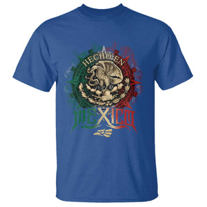 Hecho En Mexico T Shirt Mexican Pride Aztec Eagle TS11 Royal Blue Print Your Wear