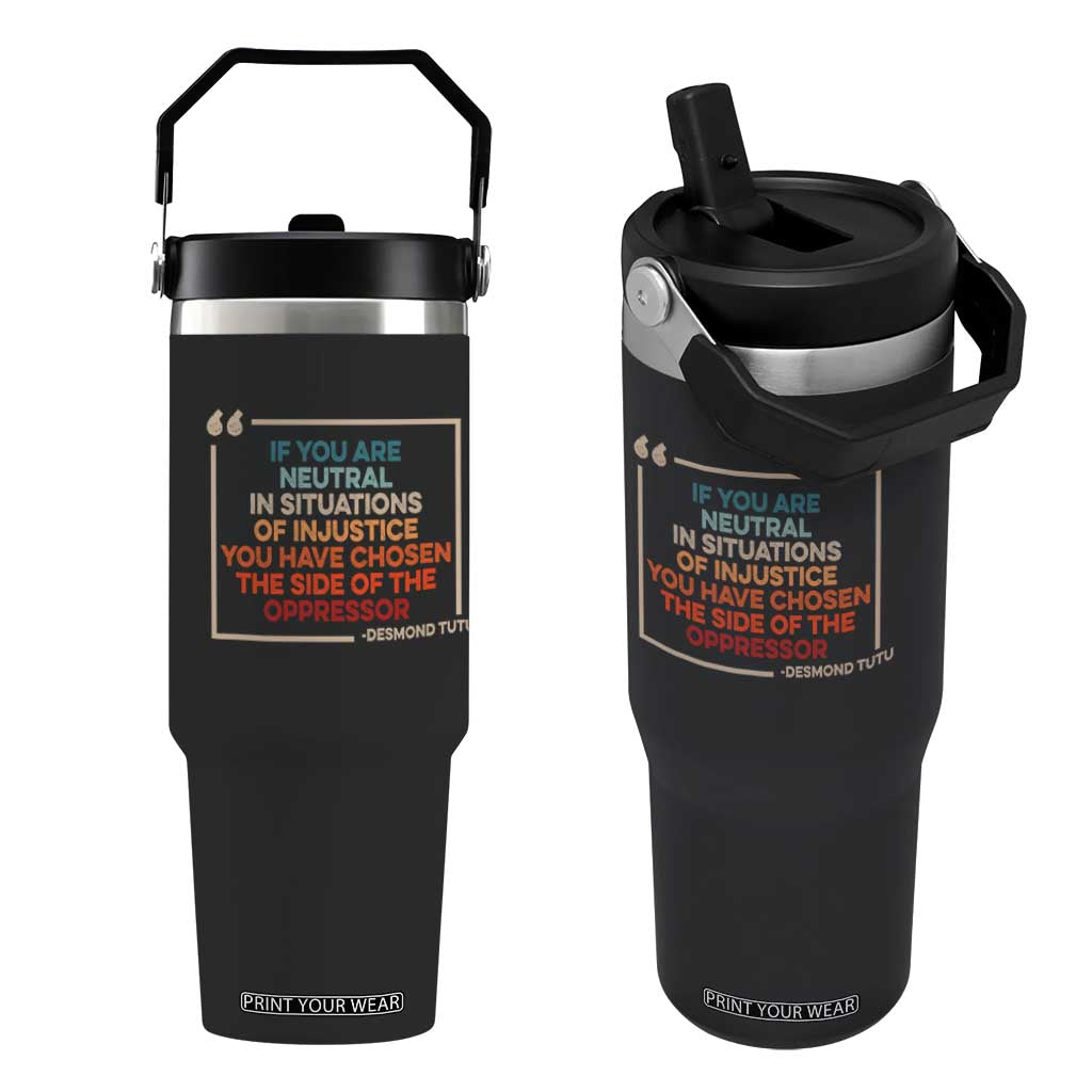 Human Rights Flip Straw Tumbler Feminist Equal Rights Social Justice TS10 One Size: 30 oz Black Print Your Wear
