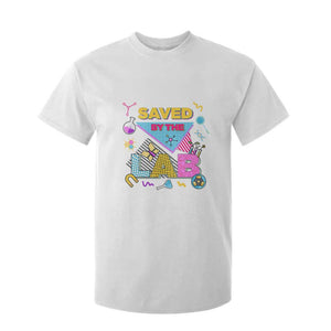 Lab Week T Shirt For Kid Saved By The Lab Retro Medical Laboratory Tech TS02 White Print Your Wear