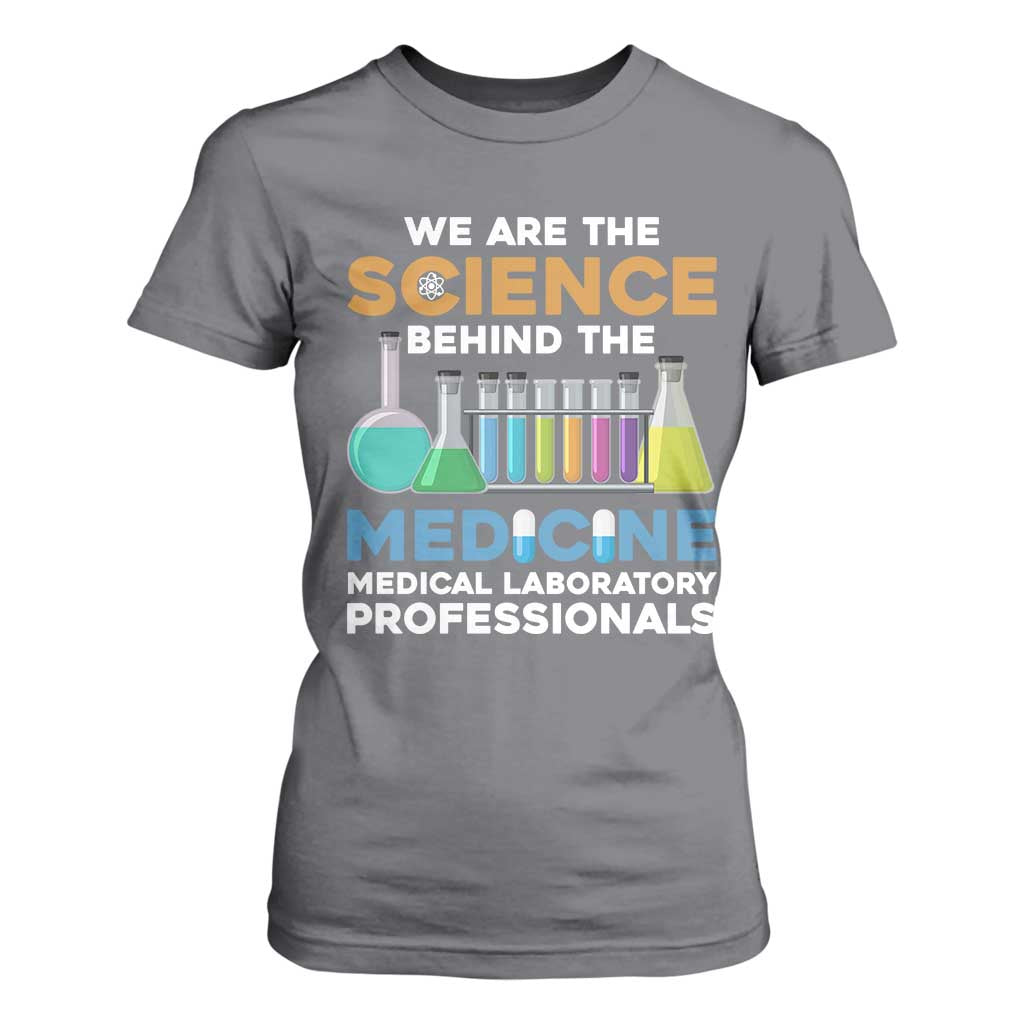 Lab Week T Shirt For Women Funny Lab Techinician Medical Laboratory Science TS02 Charcoal Print Your Wear