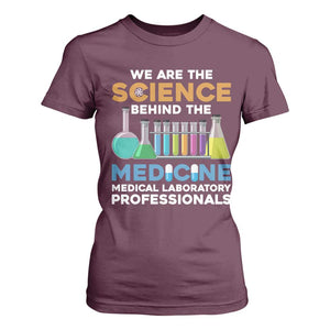 Lab Week T Shirt For Women Funny Lab Techinician Medical Laboratory Science TS02 Maroon Print Your Wear