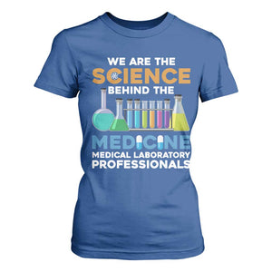Lab Week T Shirt For Women Funny Lab Techinician Medical Laboratory Science TS02 Royal Blue Print Your Wear