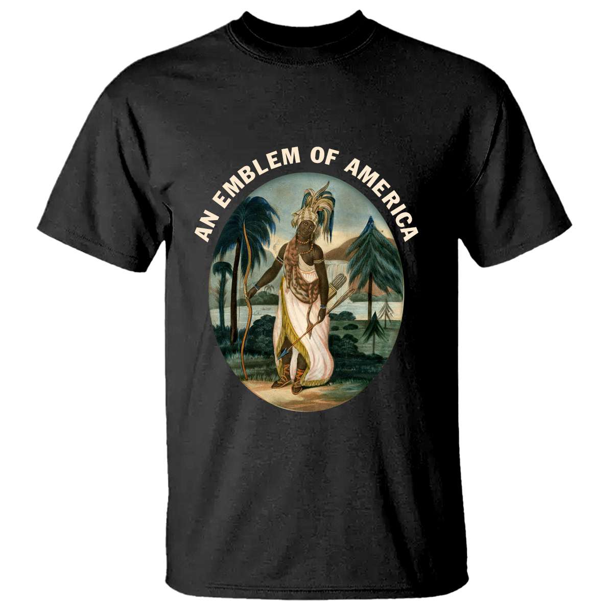 CUSTOMER REQUEST - 01/08/2025 - An Emblem Of America - CTM05 Dark Chocolate Print Your Wear