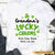 Personalized St Patricks Day Grandma Lucky Charms T Shirt CTM Youth Custom - Printyourwear