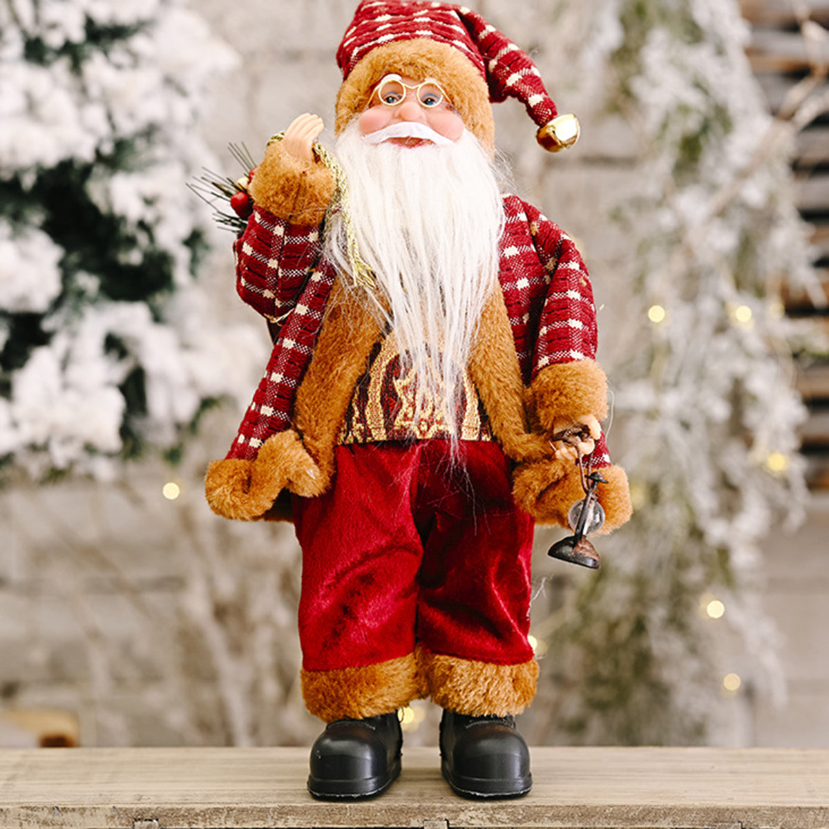 Santa Claus Gnome Deep Red One Size Print Your Wear