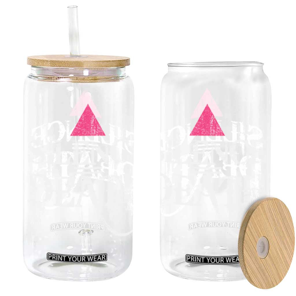 Silence Death Glass Can LGBTQ Pride Month TS10 Black Print Your Wear