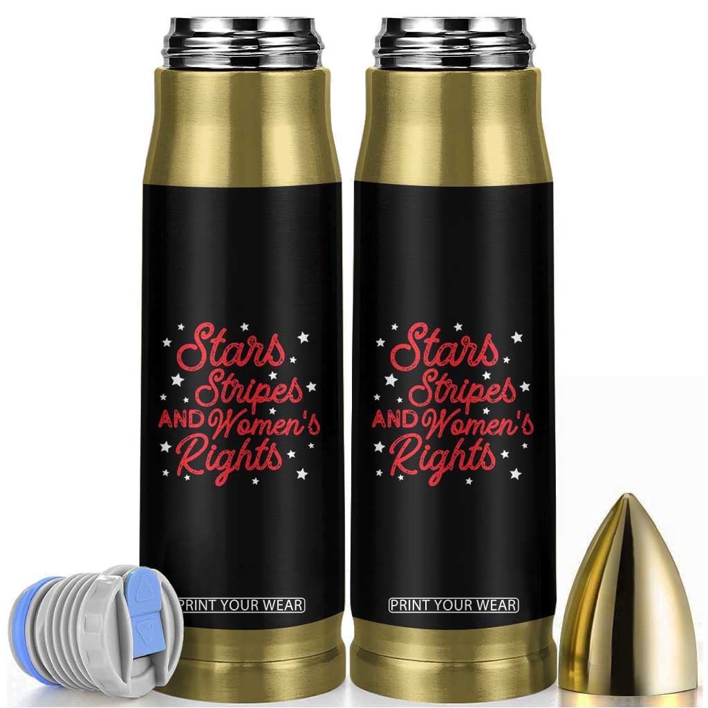 Stars Stripes And Equal Rights Bullet Tumbler 4th Of July Patriotic TS10 Black Print Your Wear