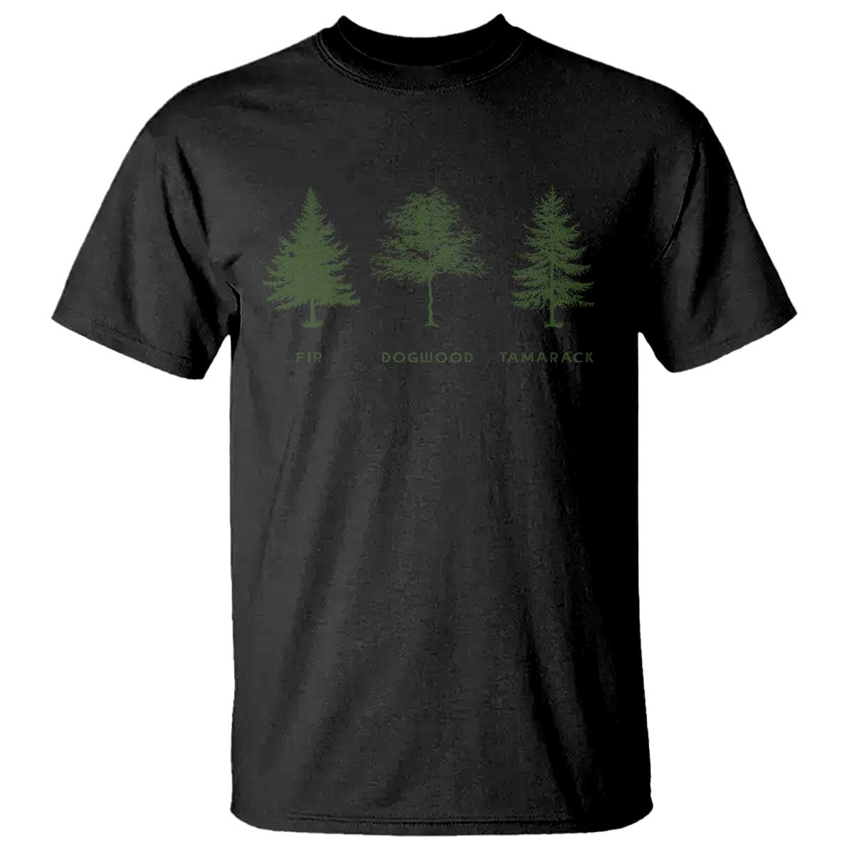 Subtle FDT T Shirt Nature Tee National Park TS10 Black Print Your Wear