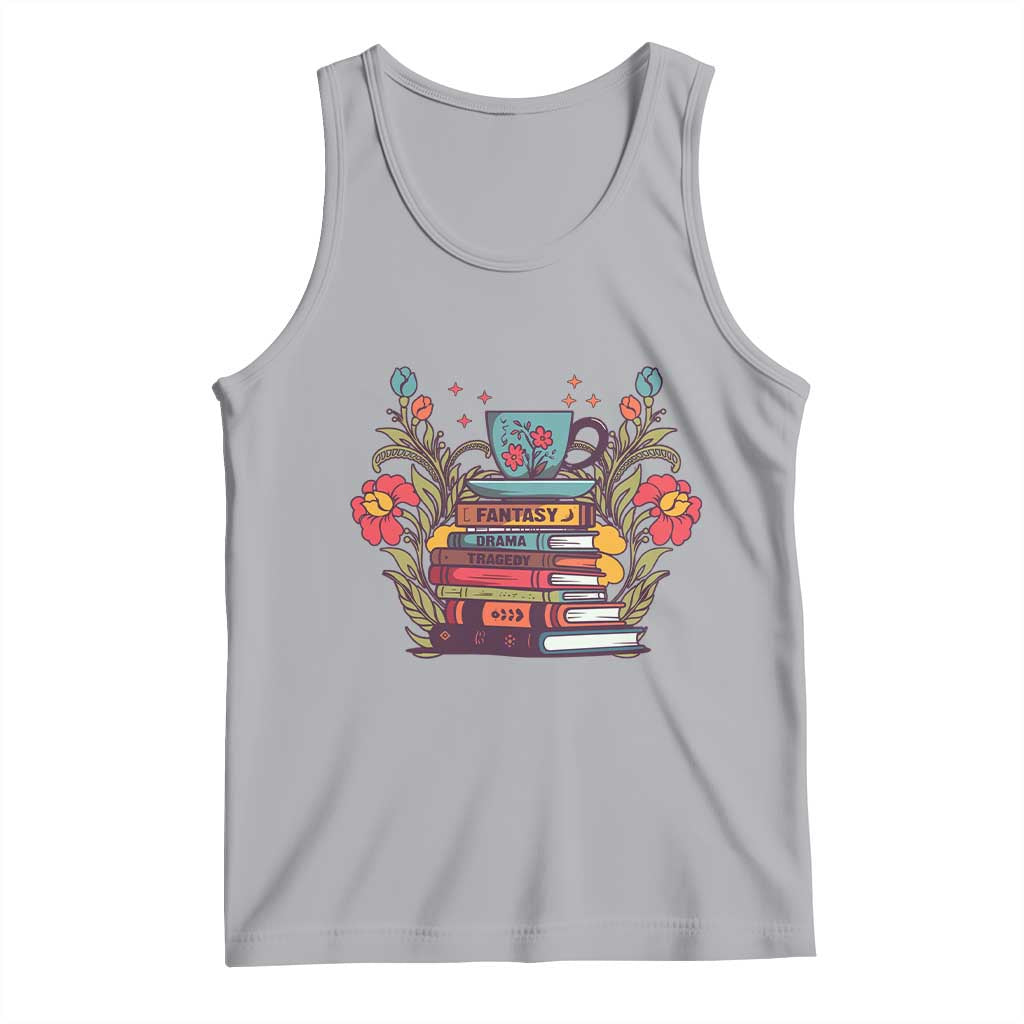 Subtle FDT Tank Top Fantasy Drama Tragedy Book Lover TS02 Athletic Heather Print Your Wear